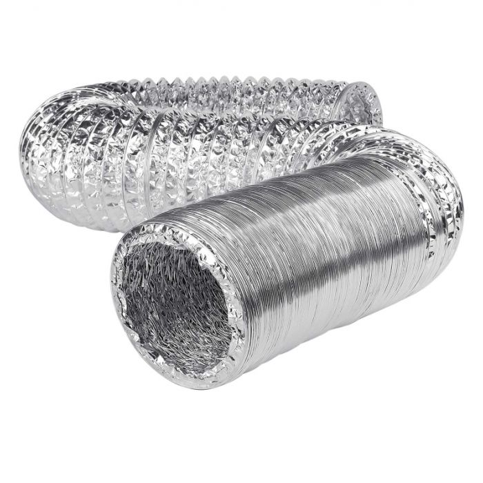 5M x 250mm Aluminium Hose